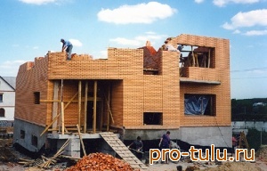 Строительство частного дома